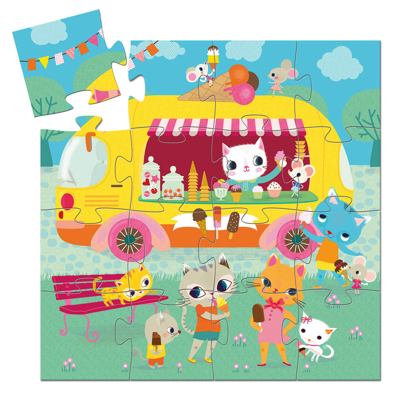 Ice Cream Truck 16pc Puzzle