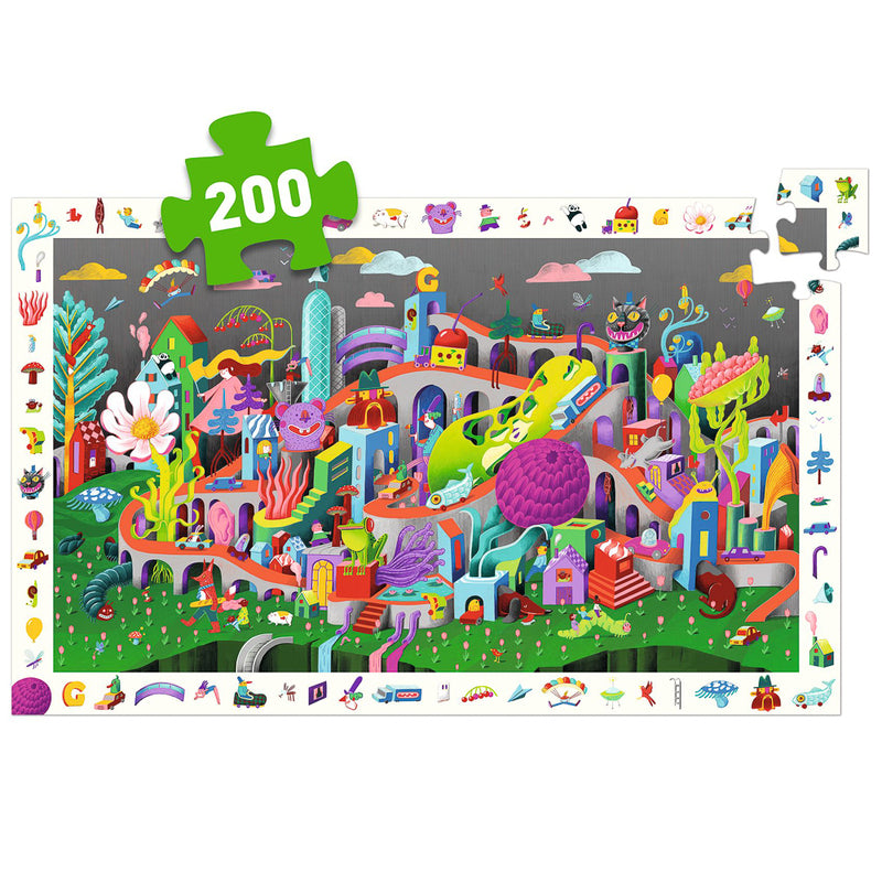 Crazy Town 200pc Observation Puzzle