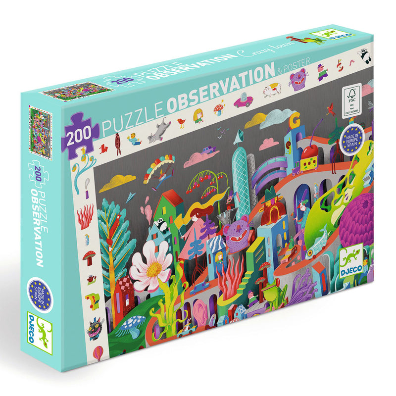 Crazy Town 200pc Observation Puzzle