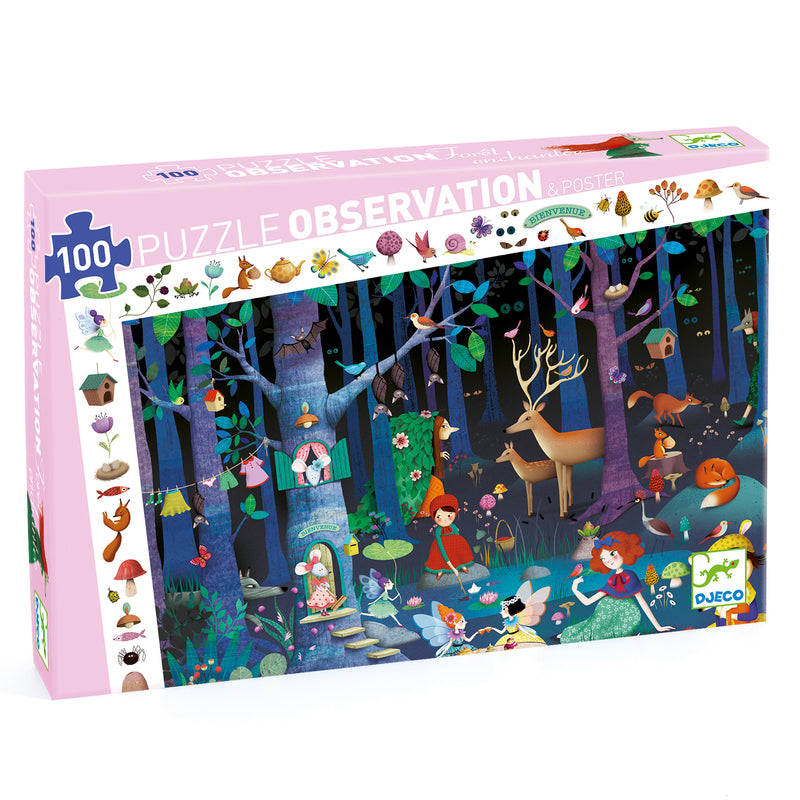 Enchanted Forest 100 pc Observation Puzzle