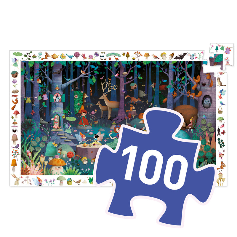 Enchanted Forest 100 pc Observation Puzzle