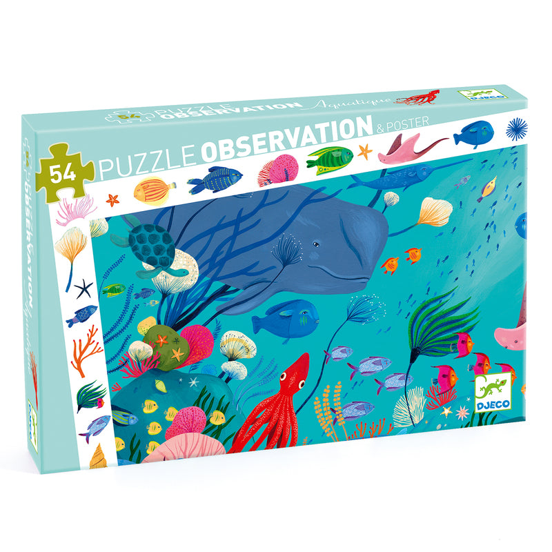 Aquatic 54pc Observation Puzzle