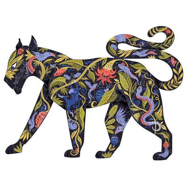 Panther Shape - 150 Piece Art Puzzle