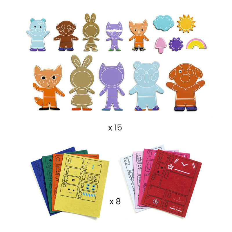 Do It Yourself - Funky Family Magnets