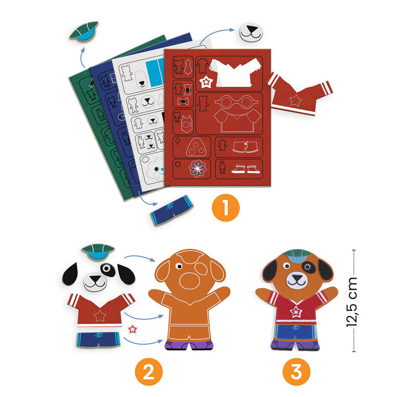 Do It Yourself - Funky Family Magnets