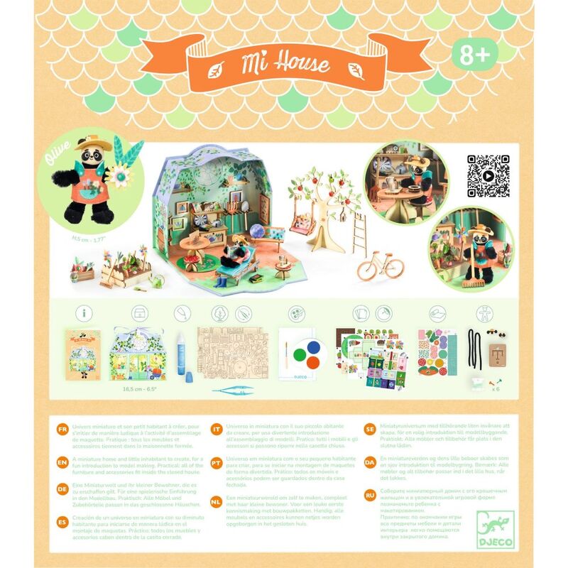 Olive Mi House Model-making Minature Home Kit