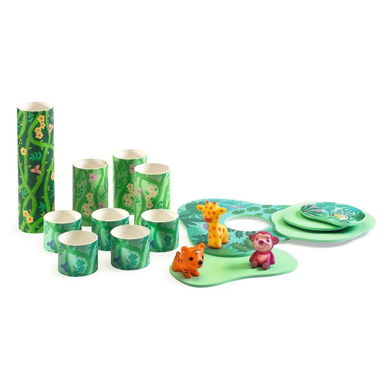 TopaniTube Illustrated Construction Set - Toot Toot Toys