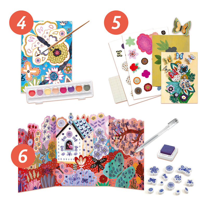 The Flower Garden Multi Craft Box Set