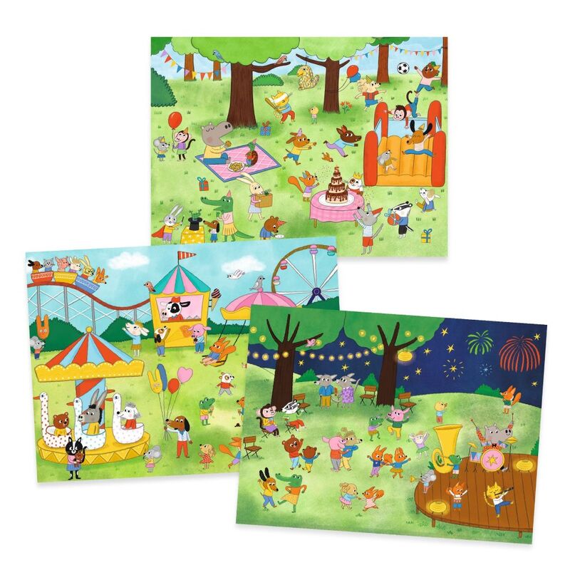 Rub-On Transfer Activity Set - Party Time!