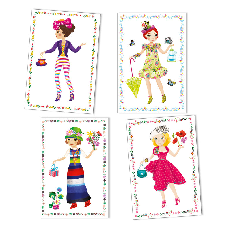 Massive Fashion Stickers And Paper Dolls