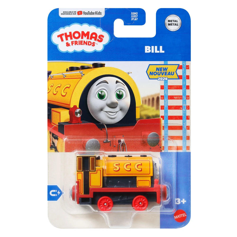 Die-Cast Push Along Engine - Bill