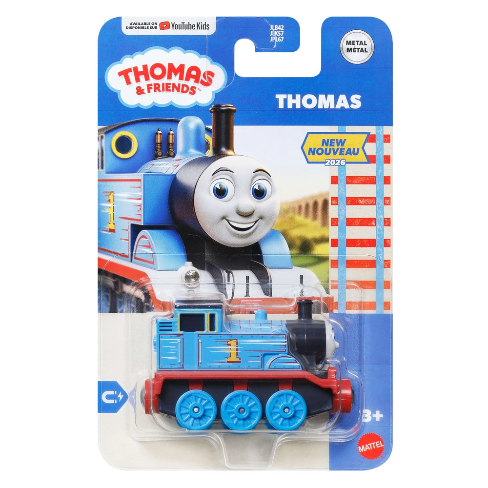 Die-Cast Push Along Engine - Racing Thomas
