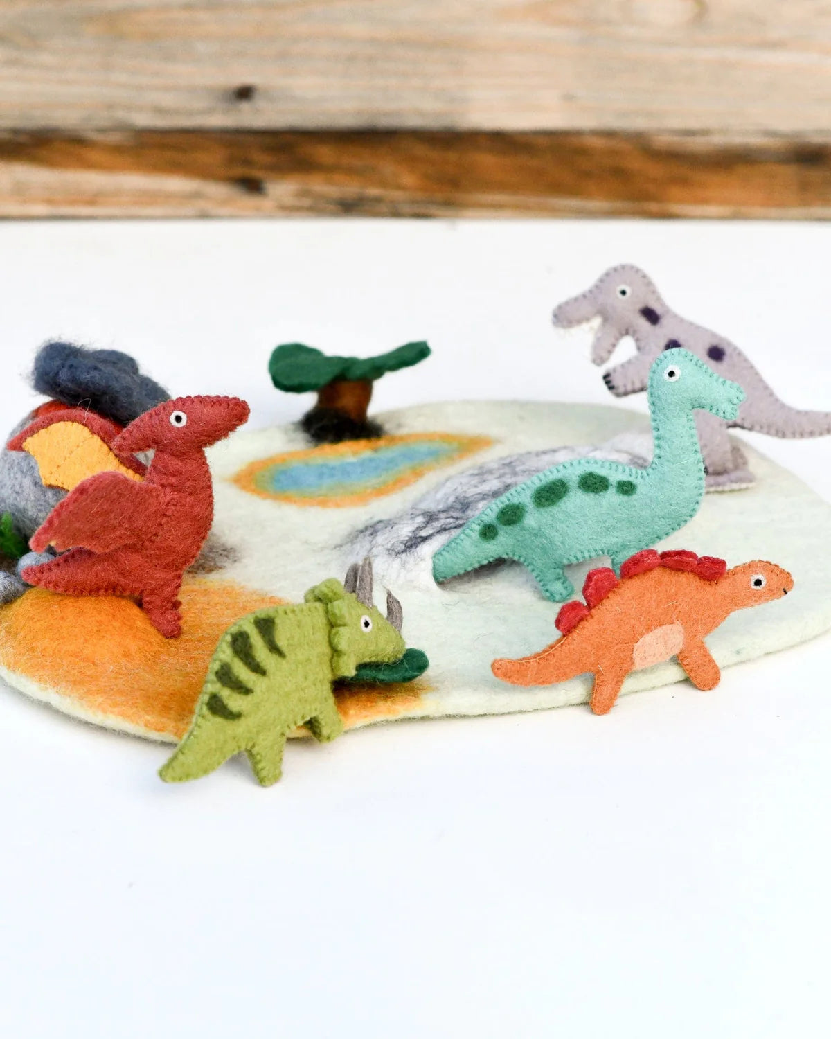 Finger Puppet Set - Dinosaurs