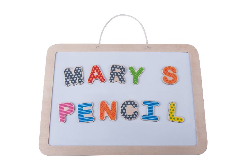 Magnetic Alphabet Puzzle & Drawing Board