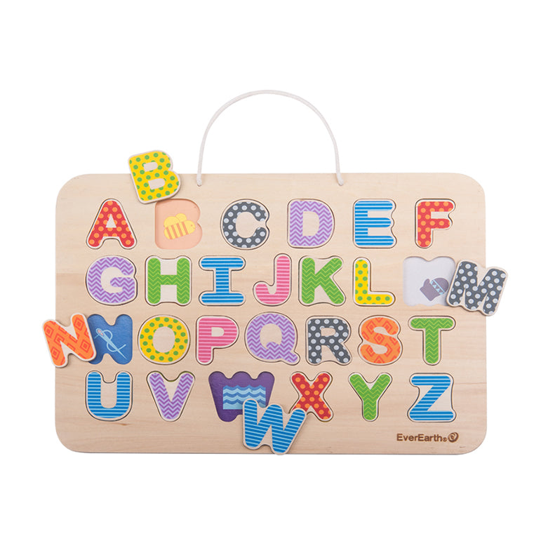 Magnetic Alphabet Puzzle & Drawing Board
