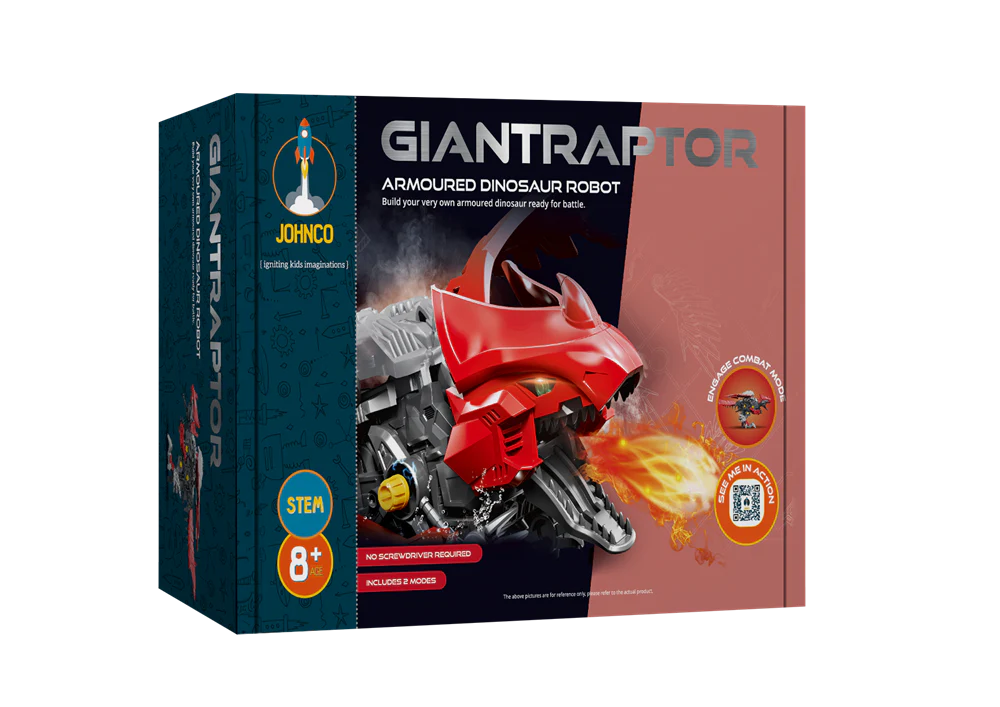 Giantraptor - Armoured Dinosaur Robot Kit