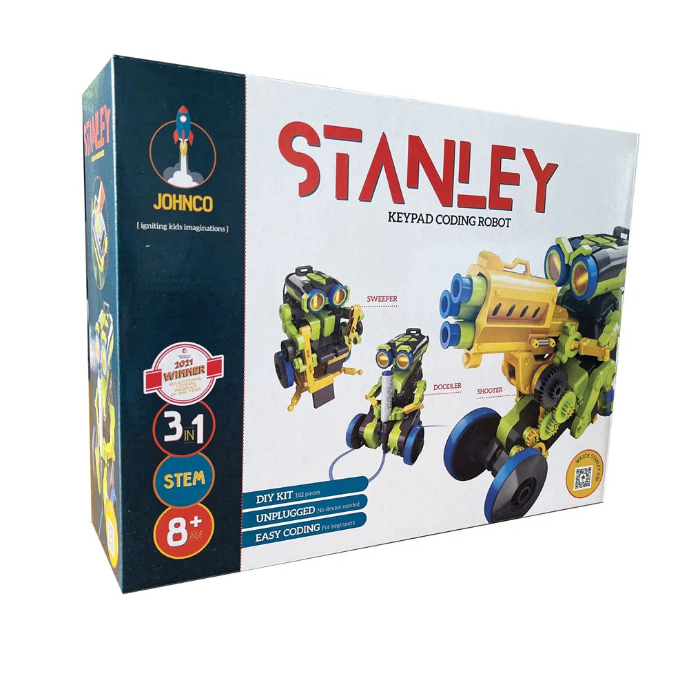 Stanley 3-in-1 Keypad Coding Robot