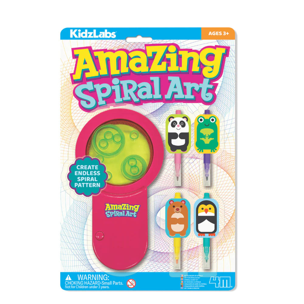 Kidzlabs - Amazing Spiral Art - Toot Toot Toys