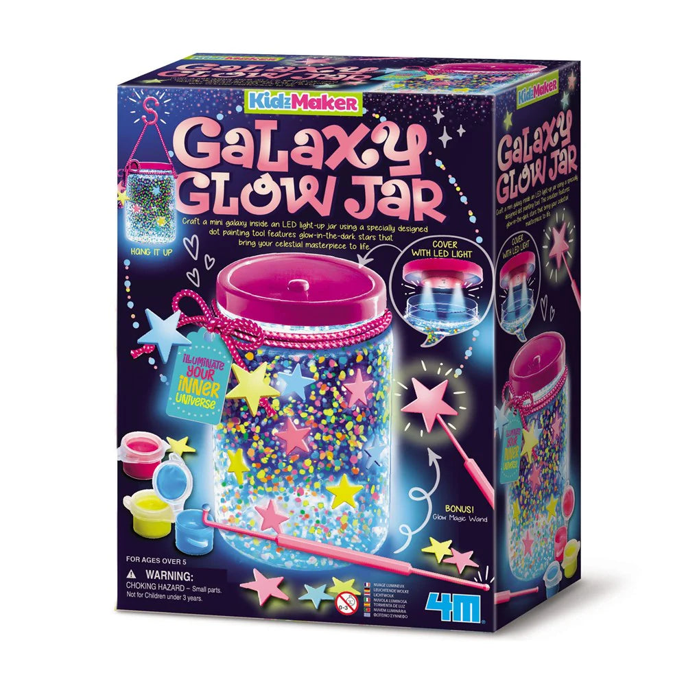 KidzMaker - Galaxy Glow Jar