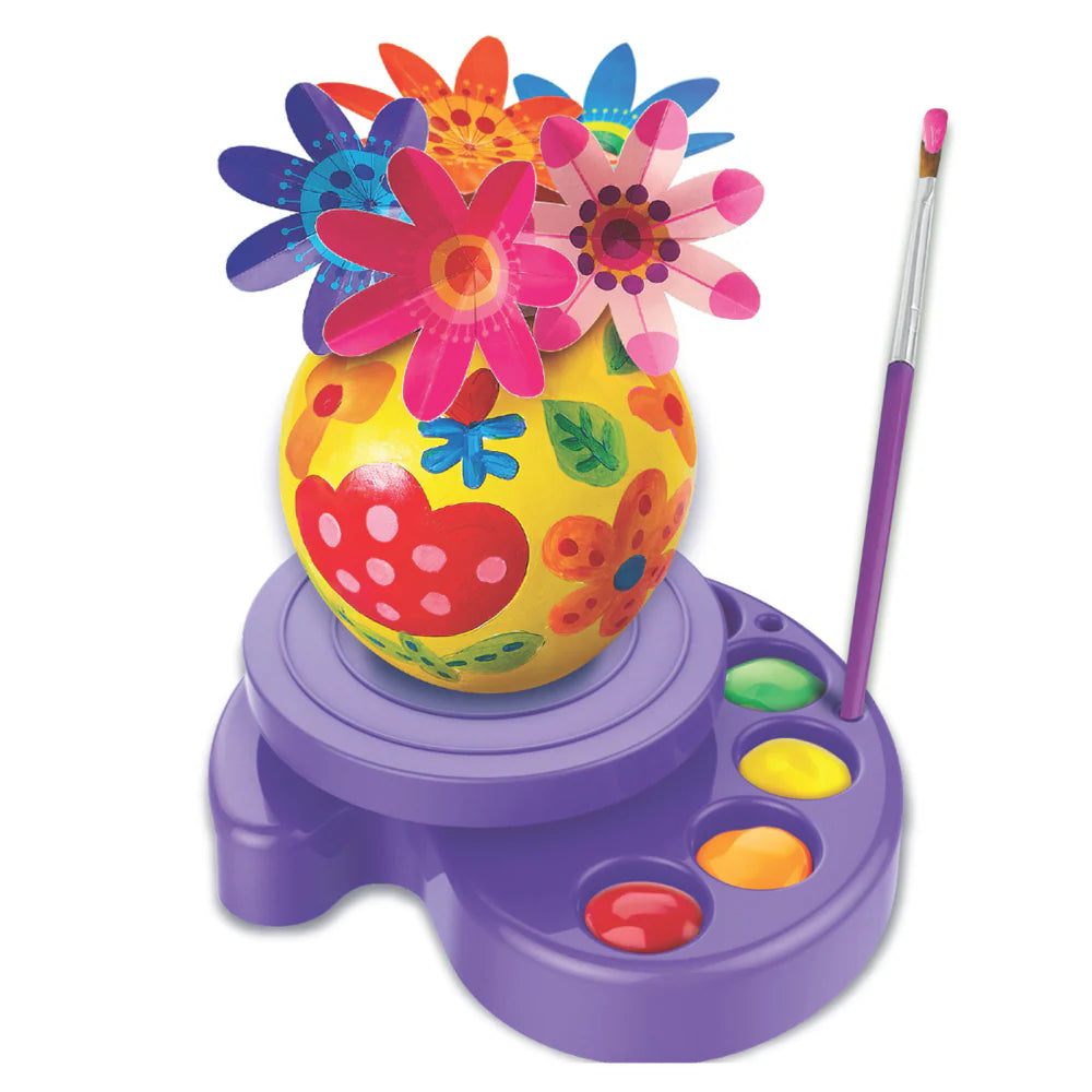 KidzMaker - Twirl & Paint Mini Vase