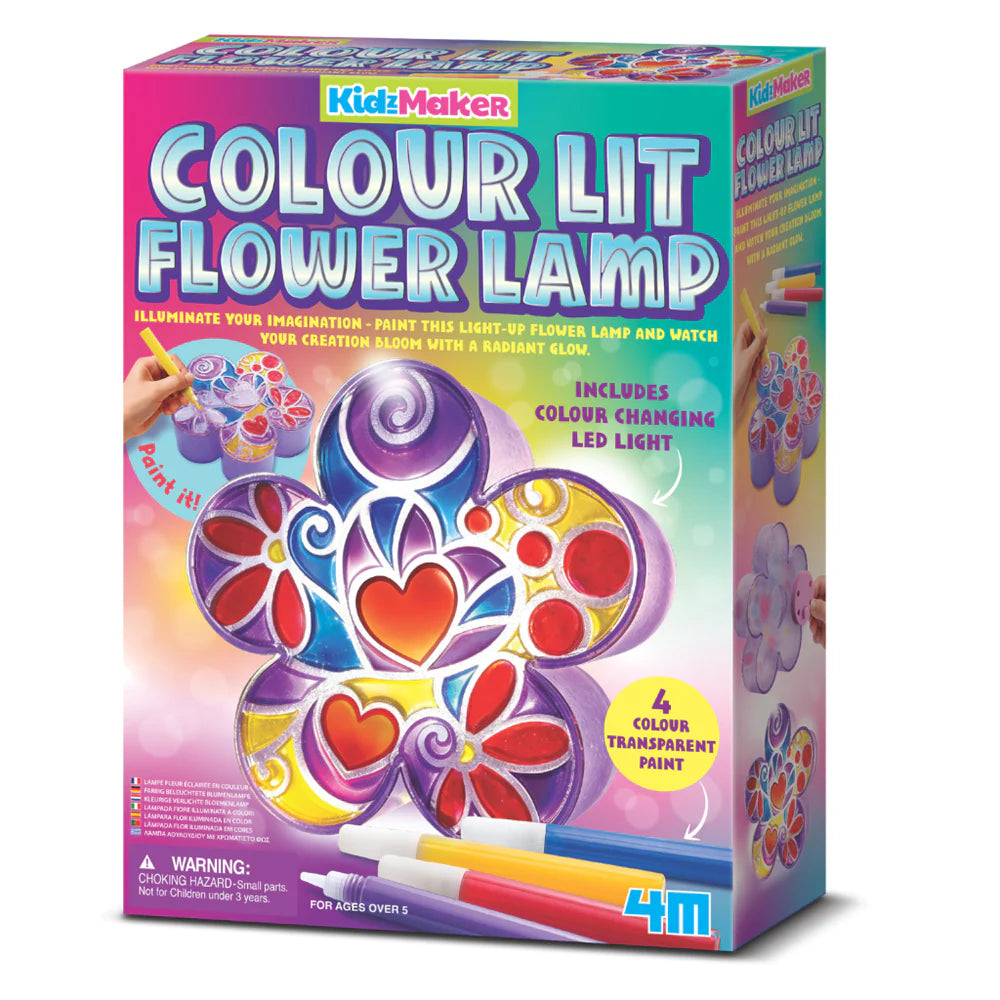 KidzMaker - Colour Lit Flower Lamp
