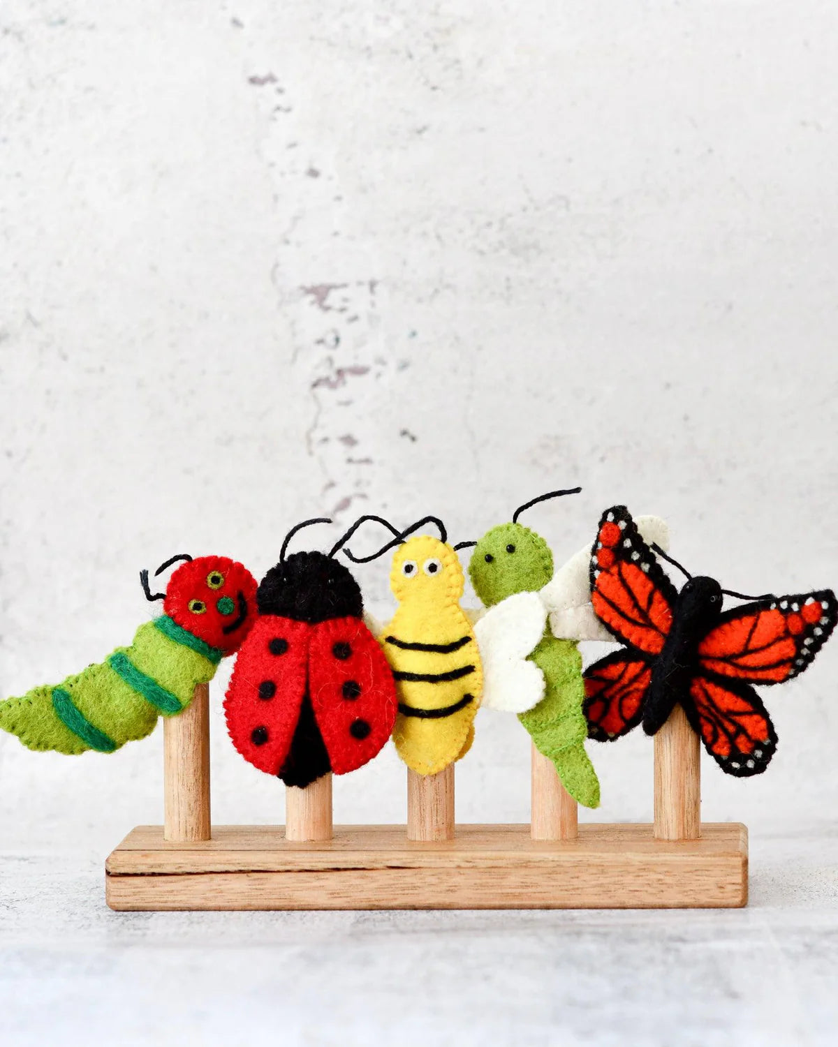 Finger Puppet Set - Insects and Bugs