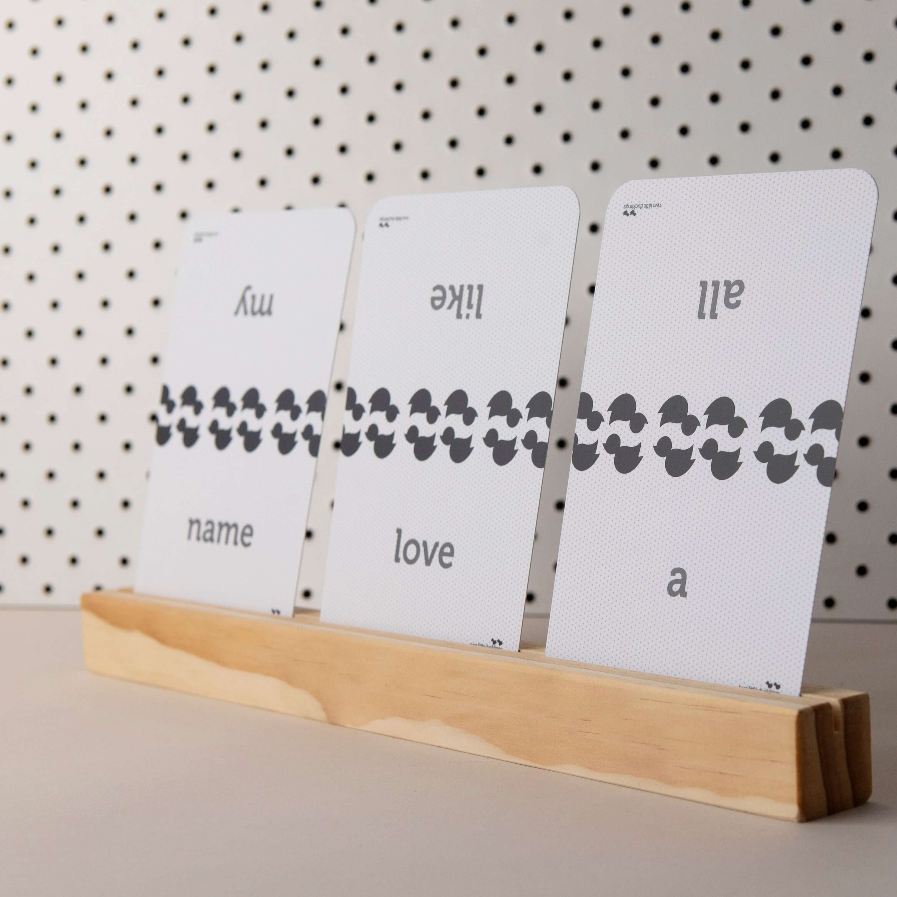 First Reading and Writing Words Flash Cards