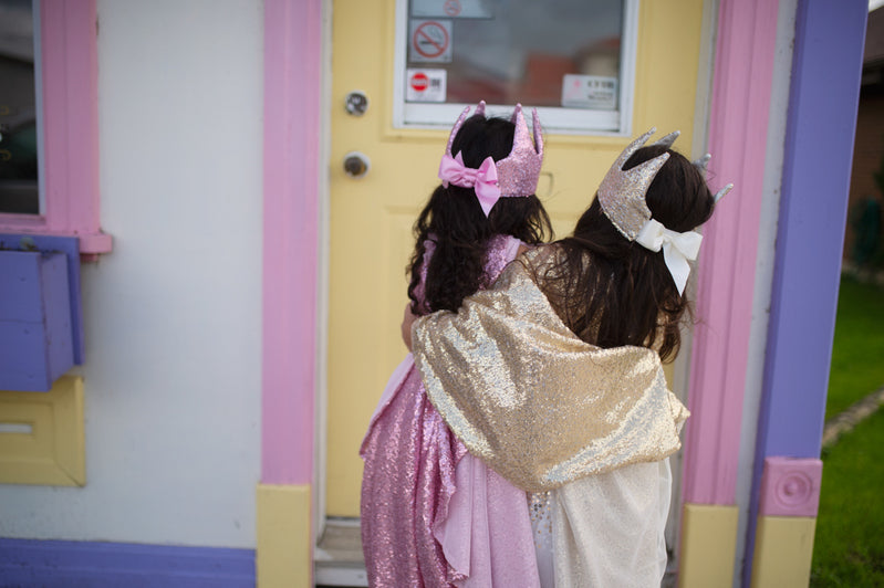 Precious Pink Sequin Crown