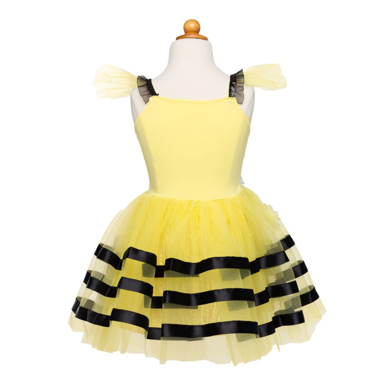 Bumble Bee Dress & Headband (Size 3-4)