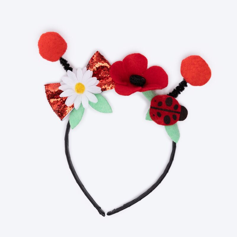 Lady Bug Dress & Headband Size (3-4 Years)