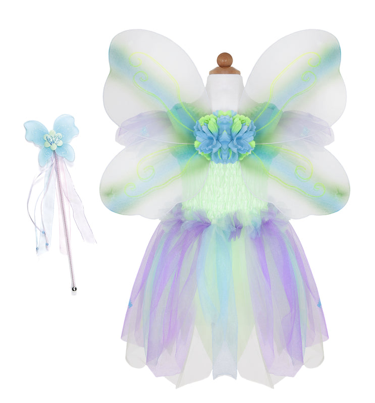 Green Butterfly Dress & Wings with Wand (5-6 Years) Green Butterfly Dress & Wings with Wand (5-6 Years)