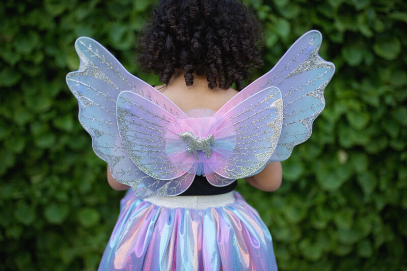 Pastel Magical Unicorn Skirt & Wings (4-6 Years)