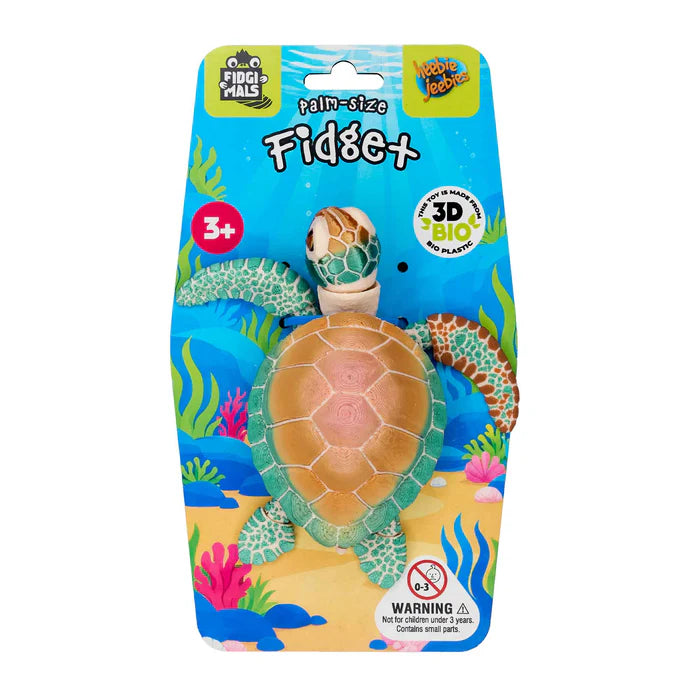 Fidgimals - Palm-size Fidget - Green Sea Turtle