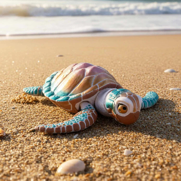 Fidgimals - Palm-size Fidget - Green Sea Turtle