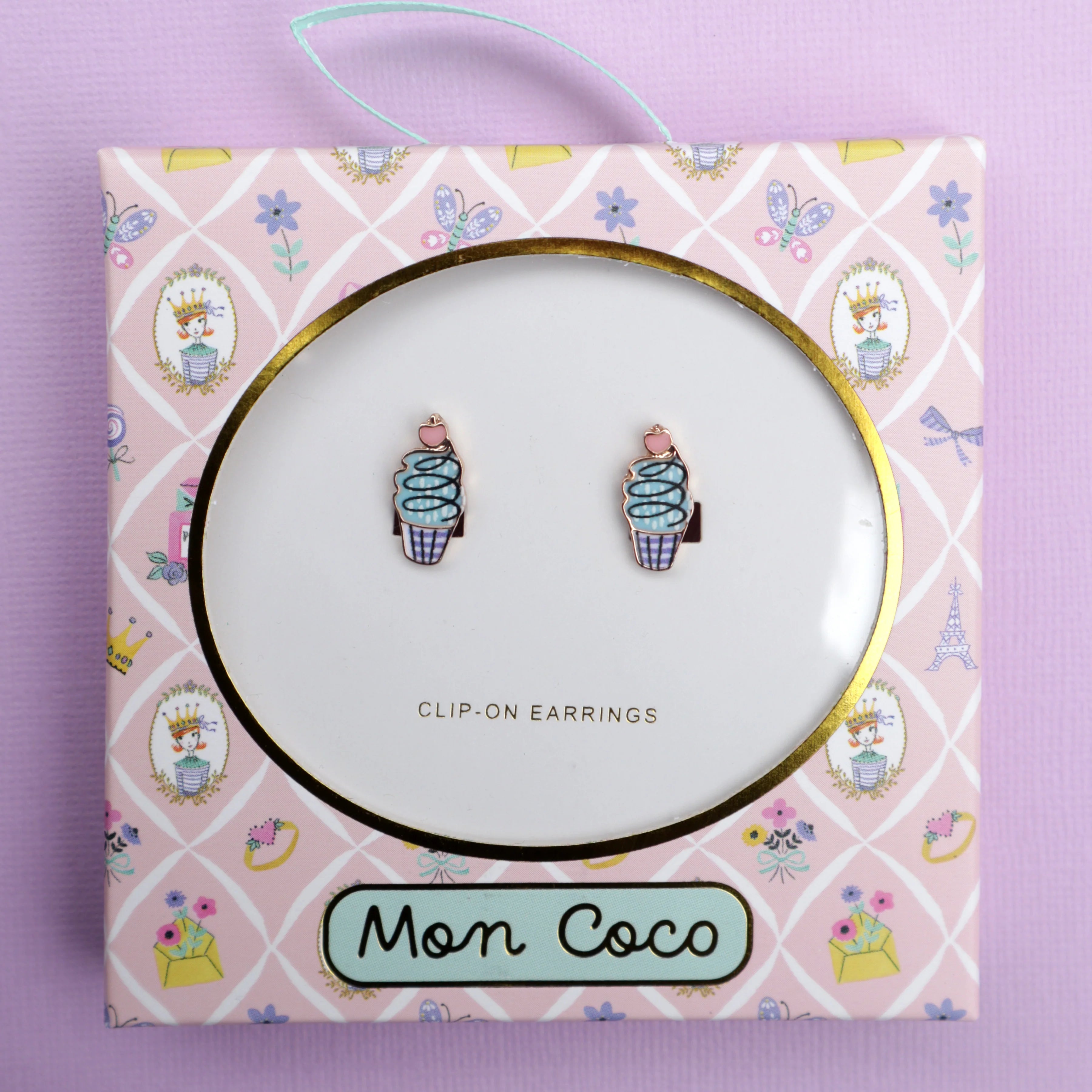 Mon Coco - Petite Gateau Clip-On Earrings