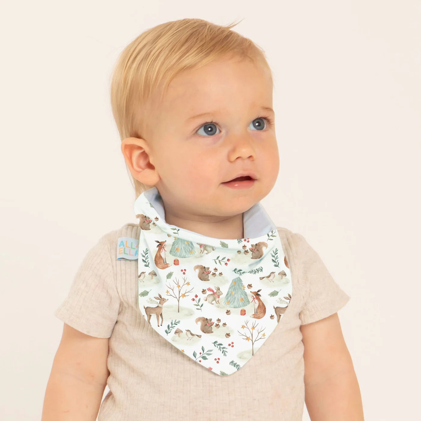 Bandana Bibs Reversible 2pk - Christmas