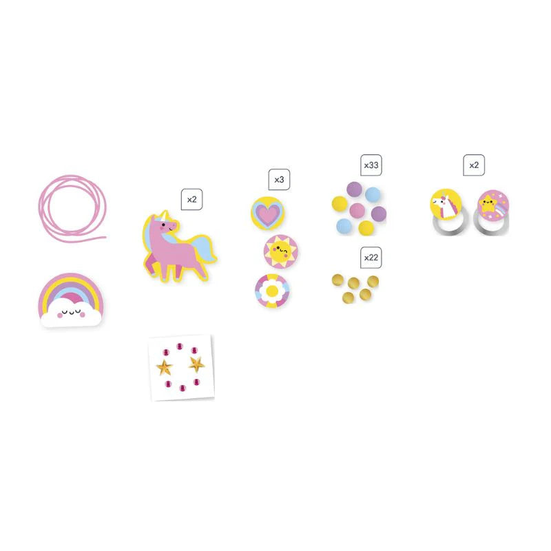 Rainbow Wooden Jewellery Kit