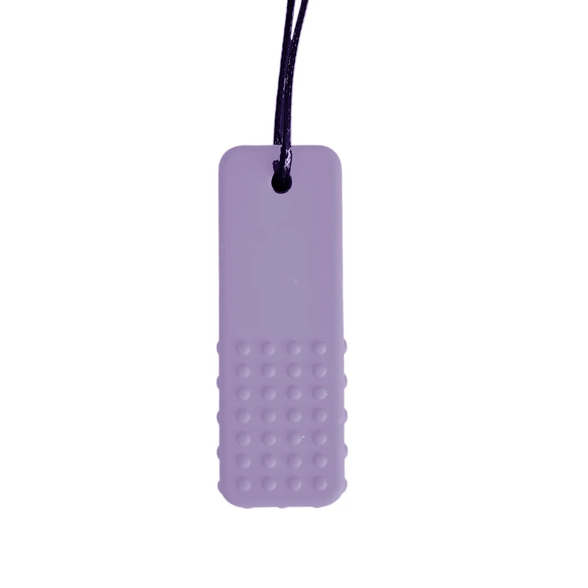Sensory Chew Pendant - Purple Block