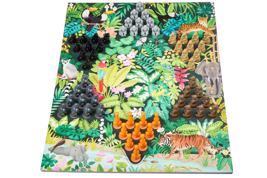 Jungle Chinese Checkers