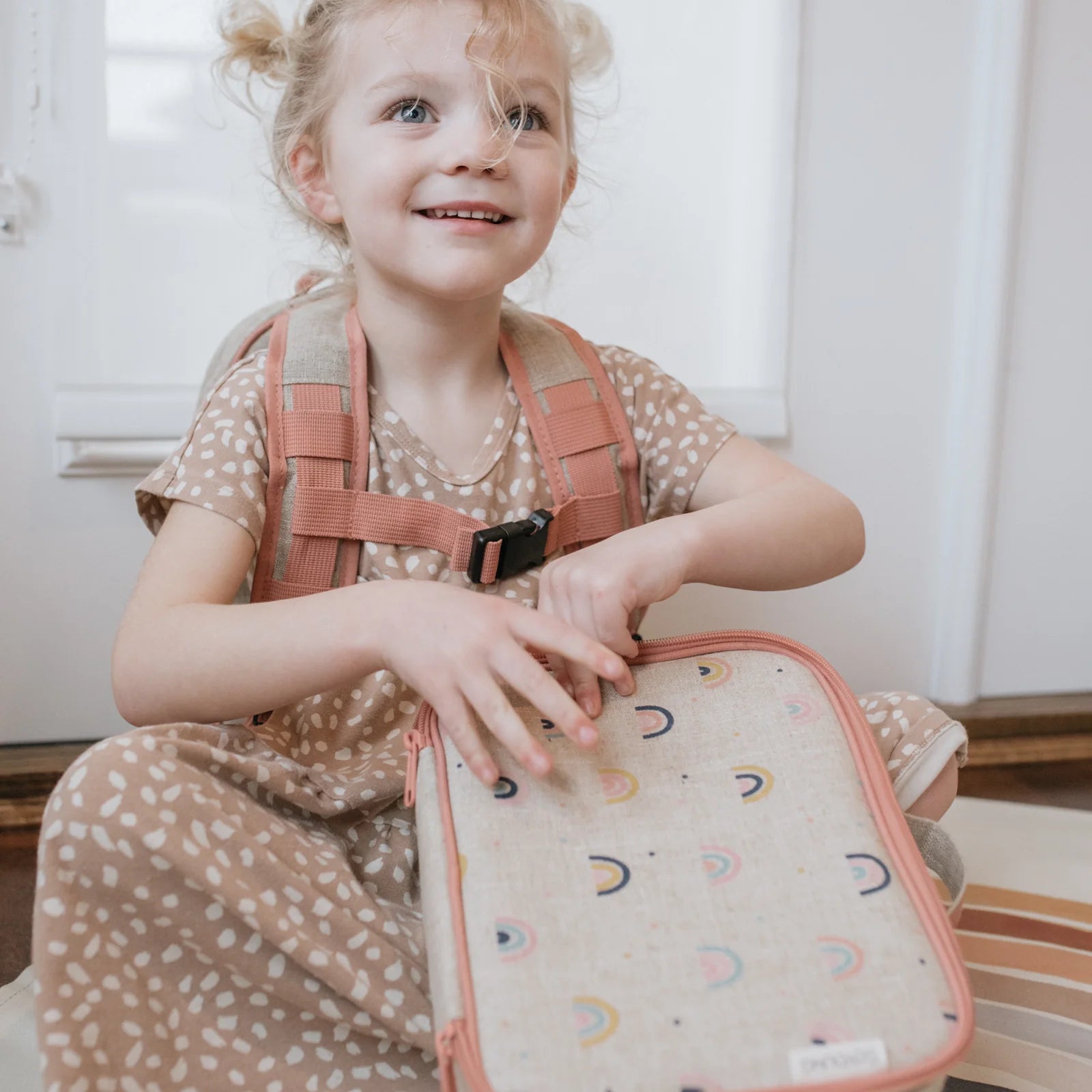 Insulated Lunch Box / Bag - Neo Rainbows