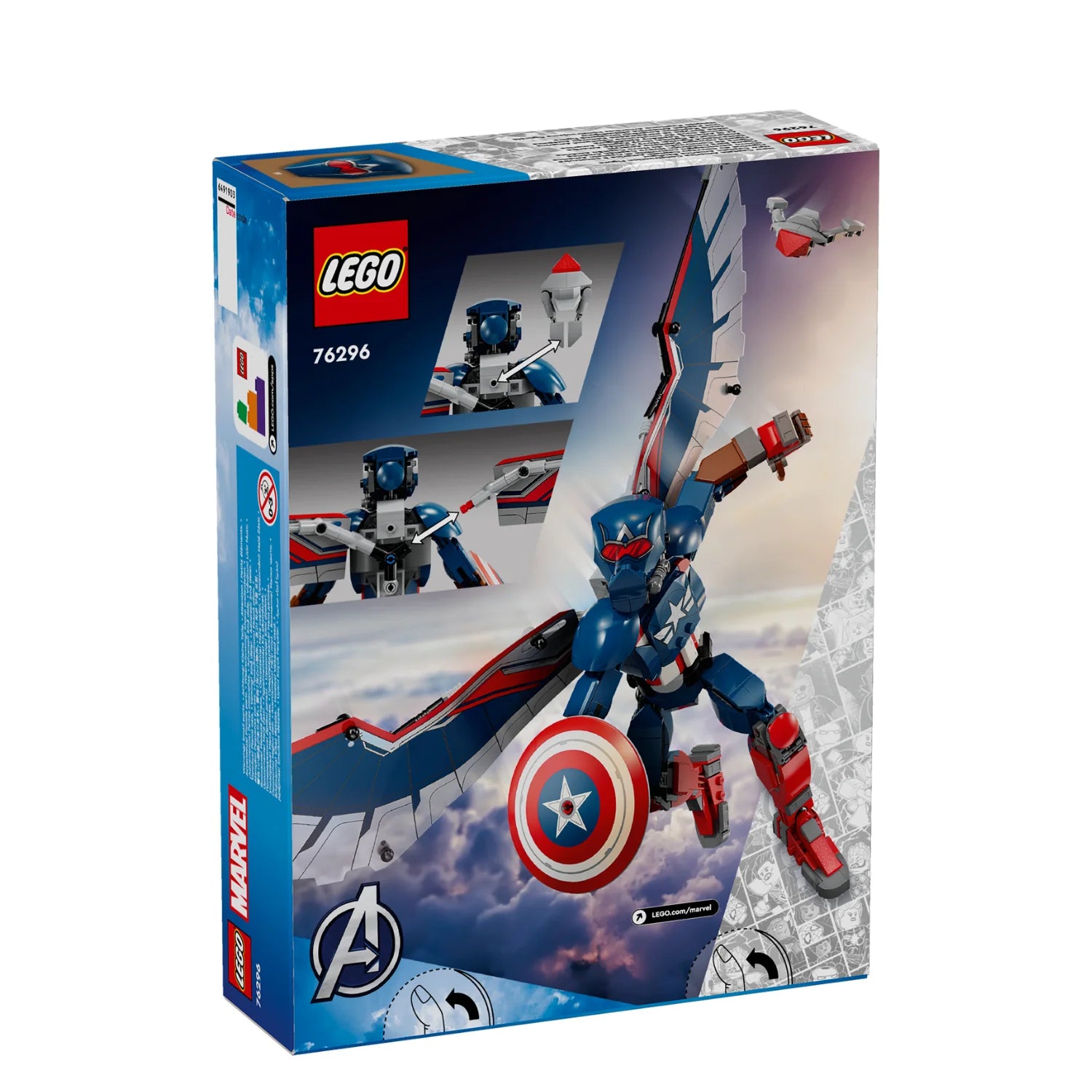 Marvel - New Captain America Construction Figure (76296)