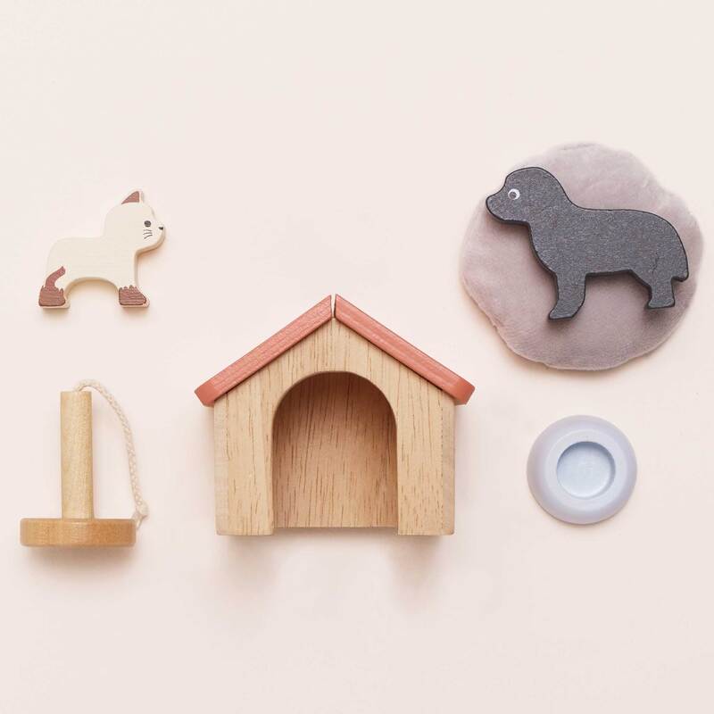 Dolls House Pet Set - 6 piece
