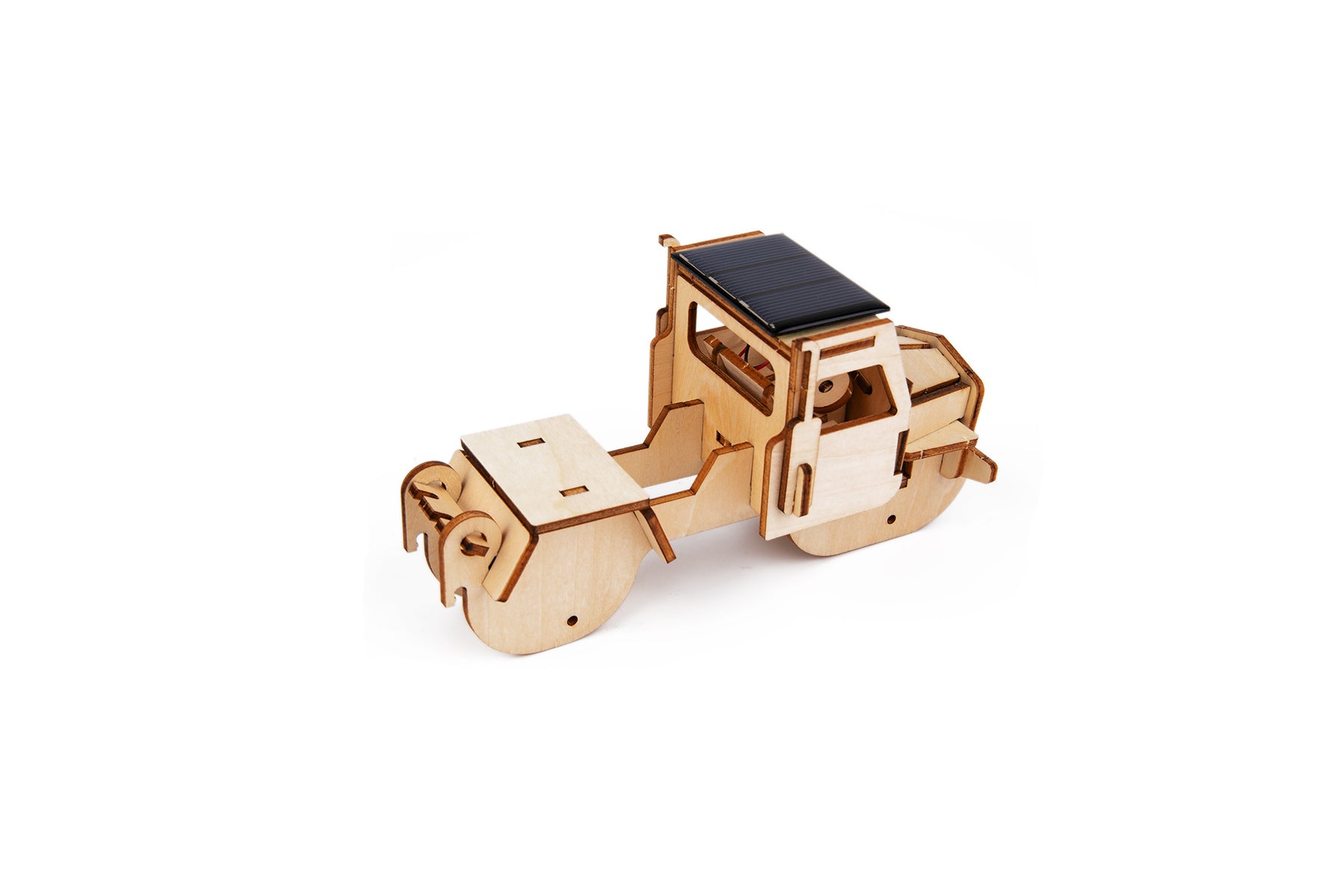 DIY 3D Wooden Solar Truck