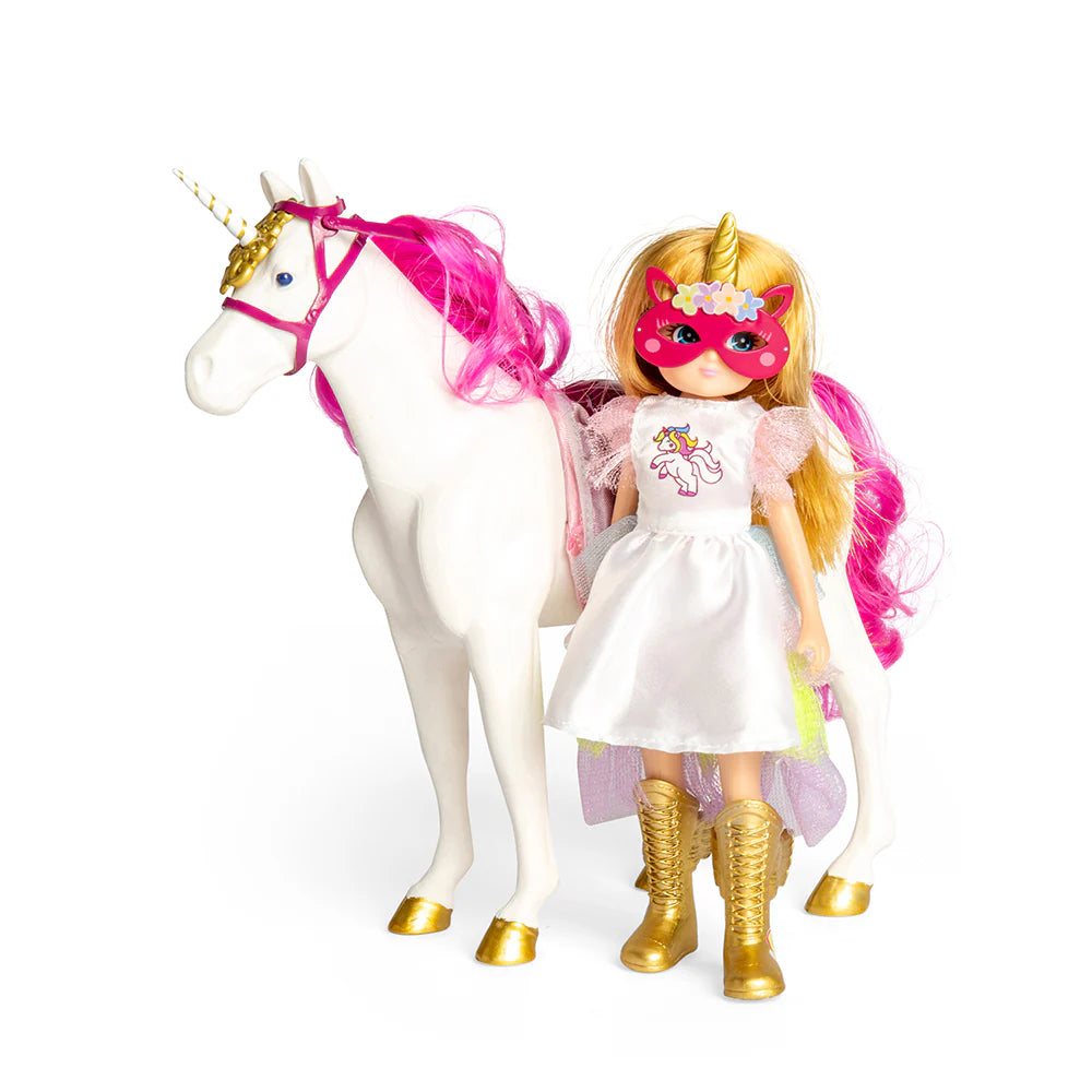 Unicorn Dress Up Doll Set