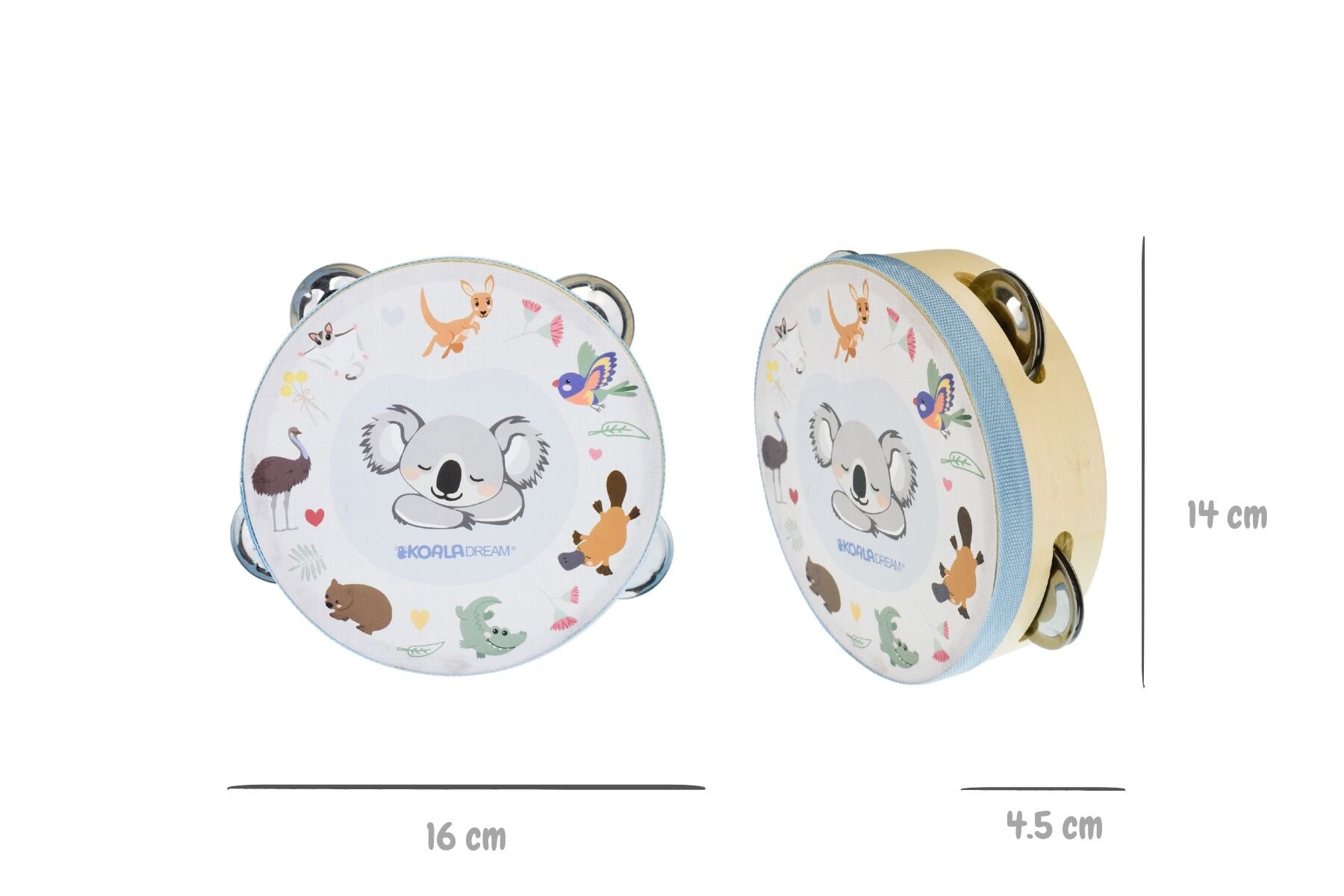 Bush Buddies Australian Animals 3pcs Music Set