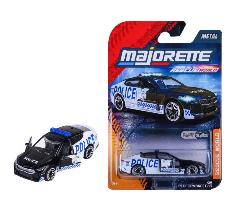 Rescue World - Kia Stinger 000 Police Car - Toot Toot Toys