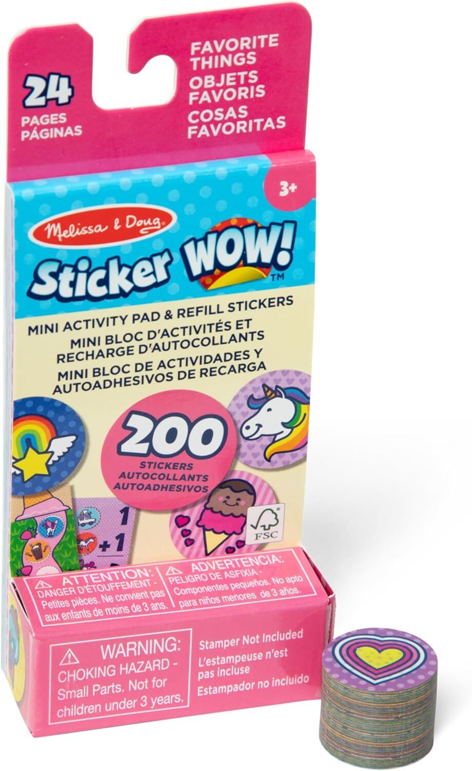 Sticker WOW! Mini Activity Pad & Refill Stickers