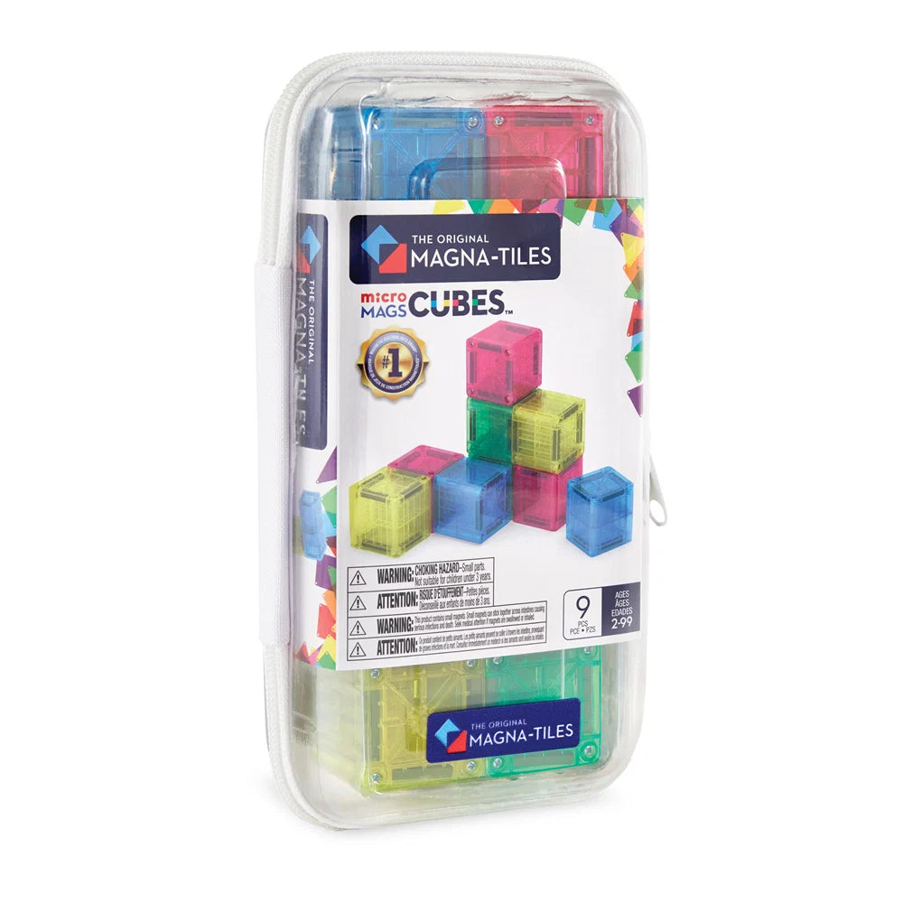 MicroMags - microMAGS - Cubes 9-Piece Magnetic Set