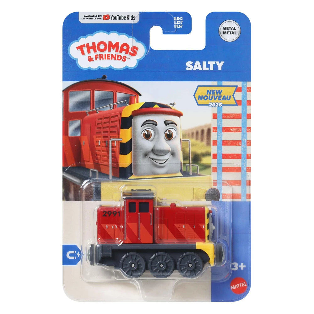 Die-Cast Push Along Engine - Salty