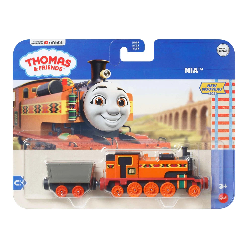 Die-Cast Push Along Engine - Nia - NEW